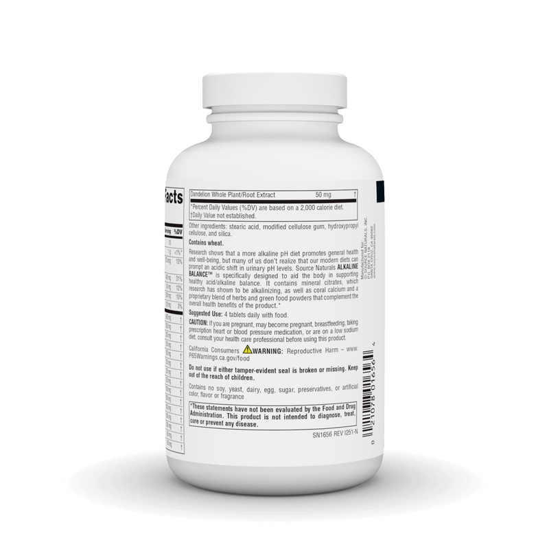 Source Naturals Alkaline Balance to Support PH Balance* - 120