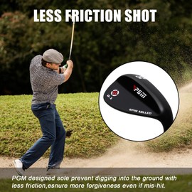 PGM Golf Wedge Set for Men&Women - 50/52/54/56/58/60/62/64 Degree Gap Wedge Sand Wedge Lob Wedge Right Hand - Milled Face for More Spin - Easily Escape from Bunker