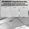 3-Pack wb02x24871 Range Hood Grease Filter - Compatible with GE