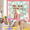 JarThenaAMCS 77 Pcs Popcorn Bulletin Board Decoration Funny Popcorn Bucket