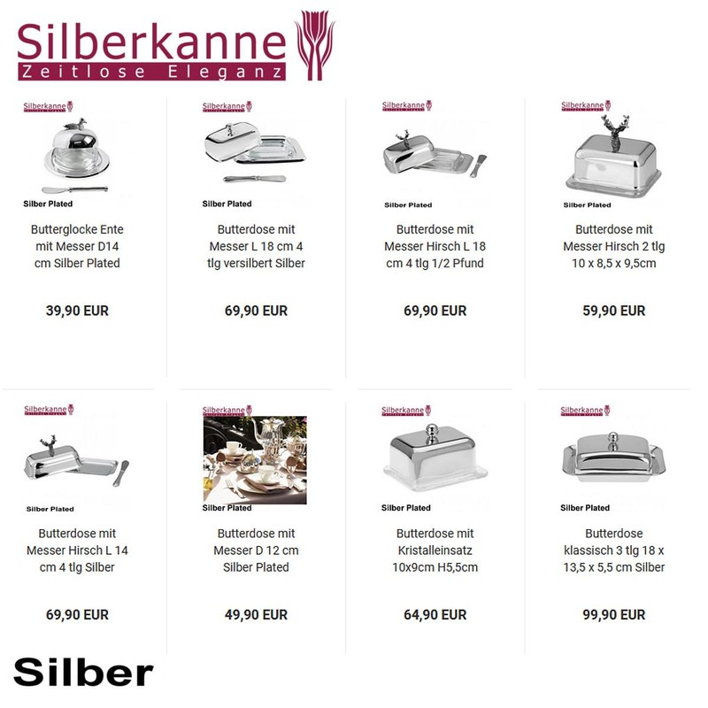 silberkanne Gallery Tray with Pattern Round Diameter 28 cm Premium