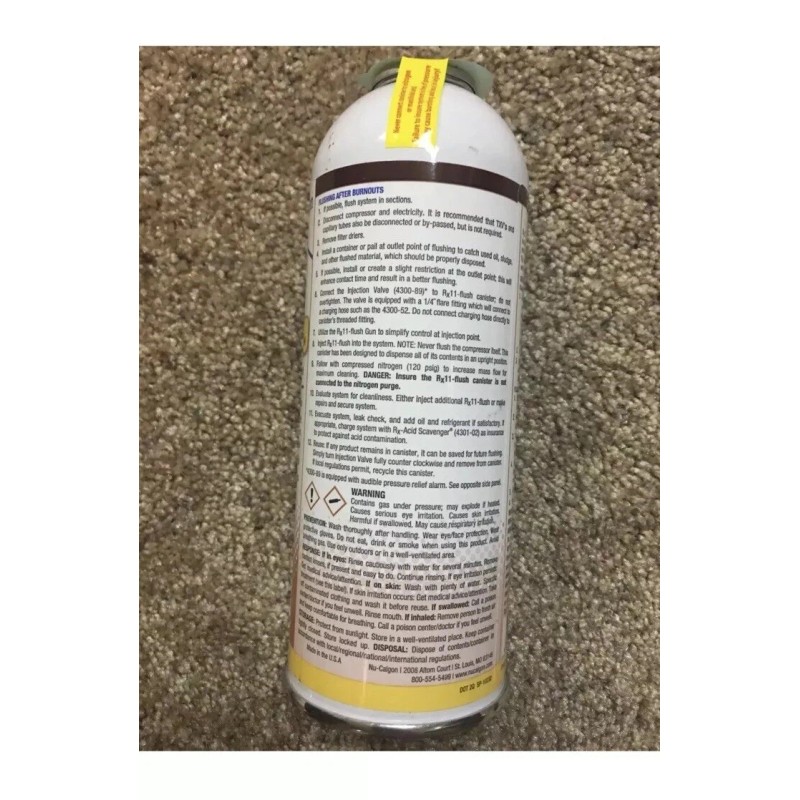 Rx11 Flush (1) Nu Calgon RX11 Flush 15.7 Net Wt.