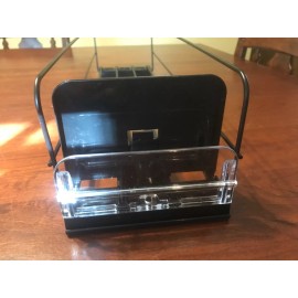 Stephen gould corp 4pk Shelf Merchadising 20.67" Slim Line Pushers Tray With wire 2” clear front