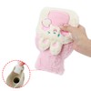 MilyaDE 350 ml Hot Water Bottle with Cover Plush Bed