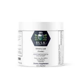 Bulk Essentials Bilberry Extract Powder - Bilberry Fruit Extract - Bilberry Powder - Glulten Free - 500mg per Serving - 250g