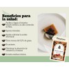 Gelatina Vegana con Agar Agar Coco y Cacao
