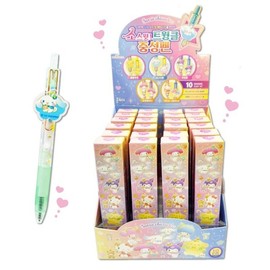 Sanrio So Sweet Twinkle Gel Pens 24 Pieces Box Figure Character Ballpoint Pens / 산리오 소스윗 트윙클 중성펜 24개 1박스 피규어 캐릭터 볼펜