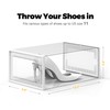 SEE SPRING X-Large Shoe Storage Box Fit Size 11, Clear