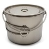 TITAN MANIA Cooker Kocher Titanium, 900 ml (30.4 fl oz),