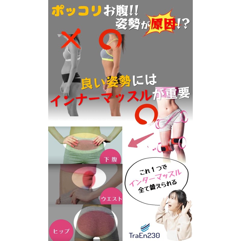 TraEn230 Leg Slimming, Pelvic Floor Muscles, Thighs, Slimming, Diet, Foot