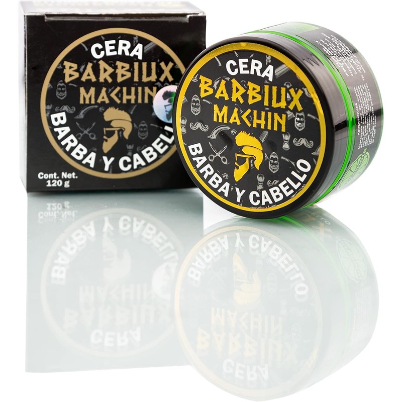 Cera Para Cabello Hombre Bergamota + Crecimiento Barba Barbiux