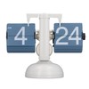 Page Turning Clock Single Leg European Vintage Simple Automatic Flip