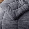 KASENTEX Luxury Plush Sherpa Comforter, Ultra Soft Cozy Reversible Fleece