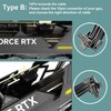 12VHPWR 90 Degree Adapter to 2X 8Pin: 16AWG 16 PIN