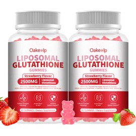 Extra Powerful 2500MG Liposomal Glutathione Gummies for skin whitening,Enhance 98% Absorption-Complex L-Cysteine,L-Glycine,Milk Thistle for Support Liver Function, Antioxidant for Aging Alleviation