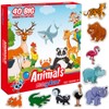 magdum Fridge Magnets For Toddlers 40 FARM+ZOO Animals Fridge Magnets