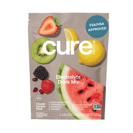 Cure Hydration Mezcla De Bebida De Electrolitos A Base De Plantas  Sin Azúcar Agregada  Fsa Y Hsa  Polvo Para Aliviar La Deshidratación Elaborado Con 