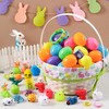 JOYIN 60Pcs Easter Eggs with Toys Stickers Inside, Prefilled Easter