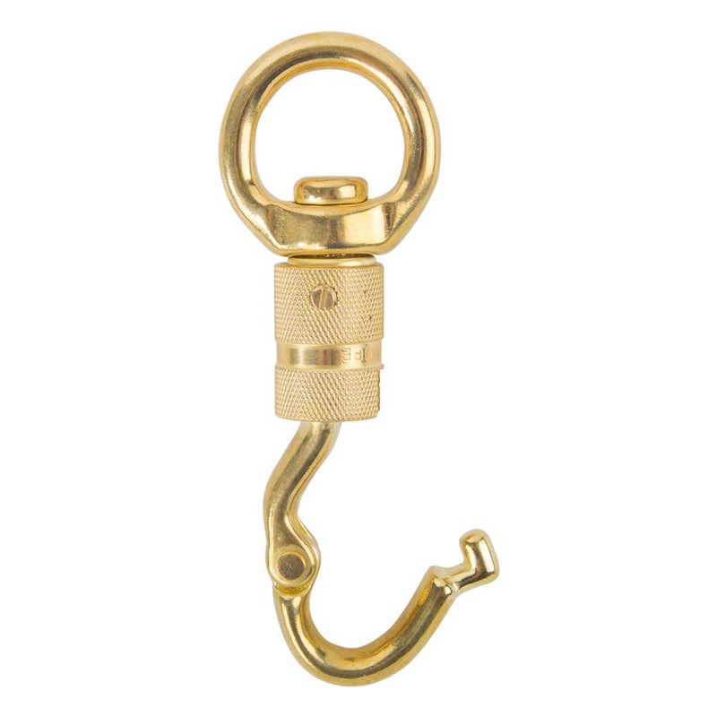 AOWESM Solid Brass Panic Snap 1-1/8 Inch X 4-1/4 Inch