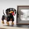 lovlaugh Dachshund Dog Building Blocks Set 889PCS – Movable Ears,