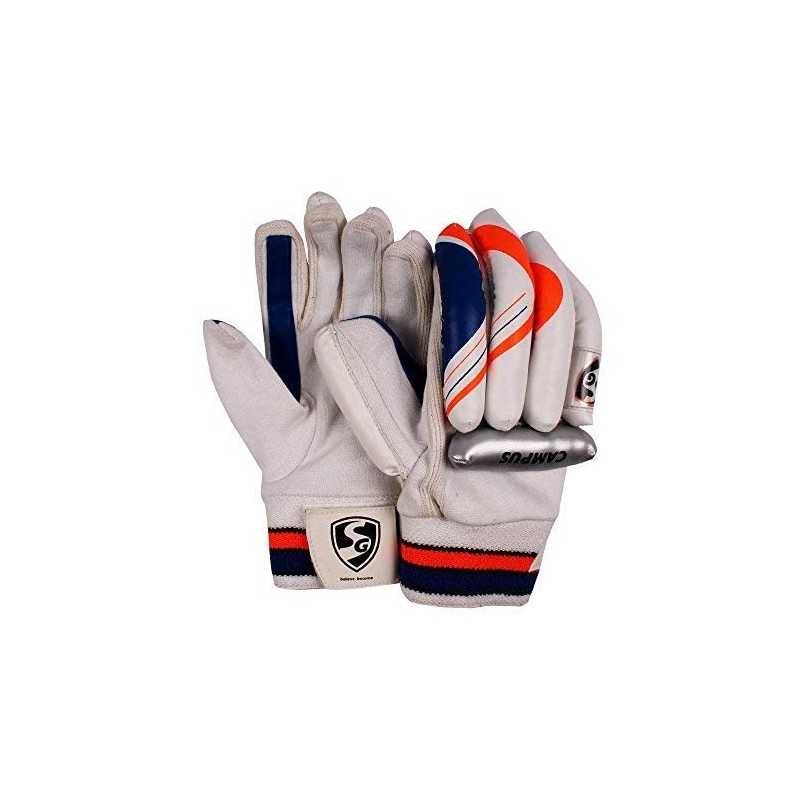 SG Campus Cricket Batting Gloves | Multicolor | Size: Youth