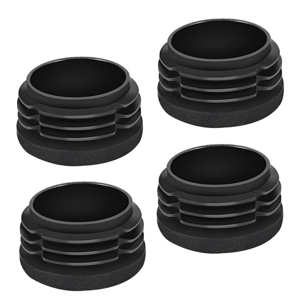 moinkerin Lamellar Plugs for Square Pipes, Pack of 4 Pipe
