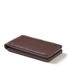 Leatherology Premium Mahogany Men's Magnetic Money Clip