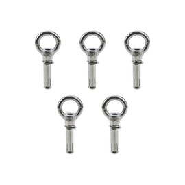 Xiaoyztan M12 Ceiling Mount Eye Ring with Expansion Wall Anchor for Swings Hammocks Punching Bags Fitness Equipment 304 Stainless Steel Heavy Duty Roof Install for 16mm Hole 79mm Bolt Length 2 Pcs