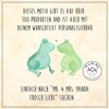 Mr. & Mrs. Panda Frog Love Cosmetic Bag, White, Hand