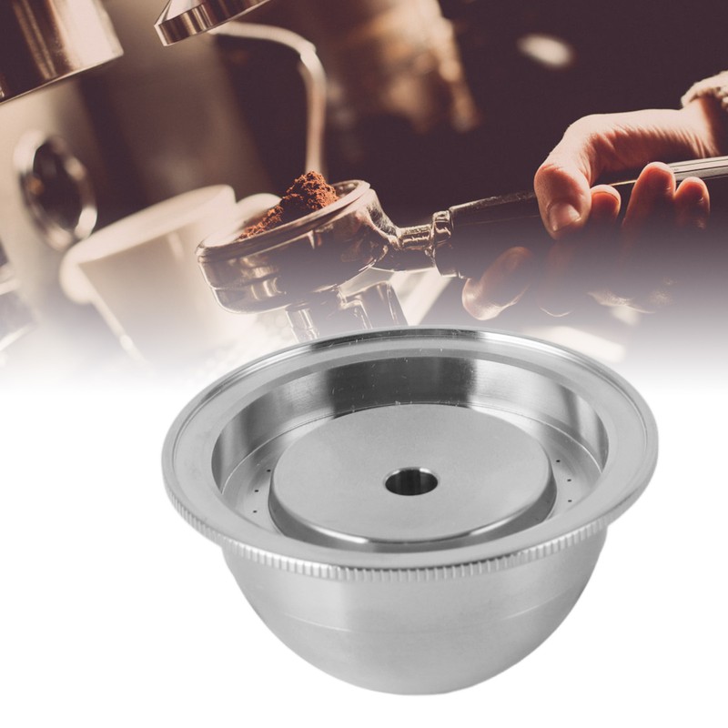 Reusable Coffee Capsule Filter Stainless Steel Refillable Coffee Machine Pod