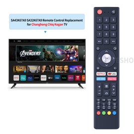 GOUYESHO Replacement Remote Control for OK ODL32850FC-TAB ODL24771HN-TAB ODL32770H-TAB TV (No Voice)