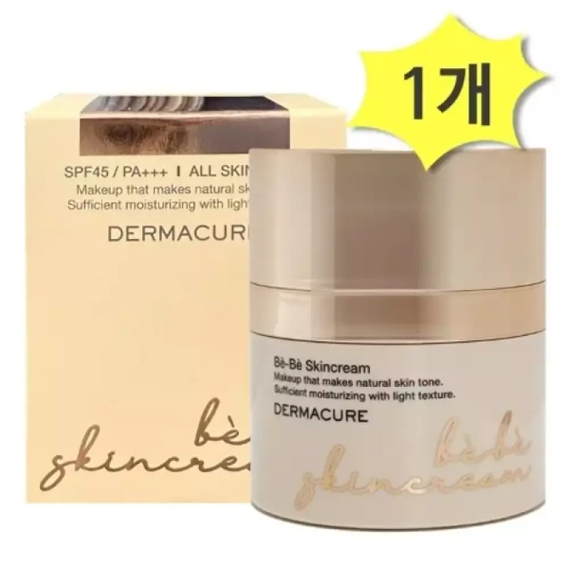 DERMACUE 더마큐어 베베 스킨 크림 42g x 1개 톤업 비비크림