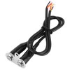 12V Stainless Steel Motorcycle Handlebar Switch LED Modification Bracket Control