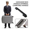 1 x suitcase handle: 20 cm plastic handle, perfect for