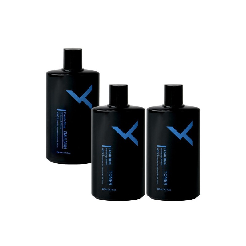 Bazzi Homme Fresh Blue 3-piece set (2 toners + 1