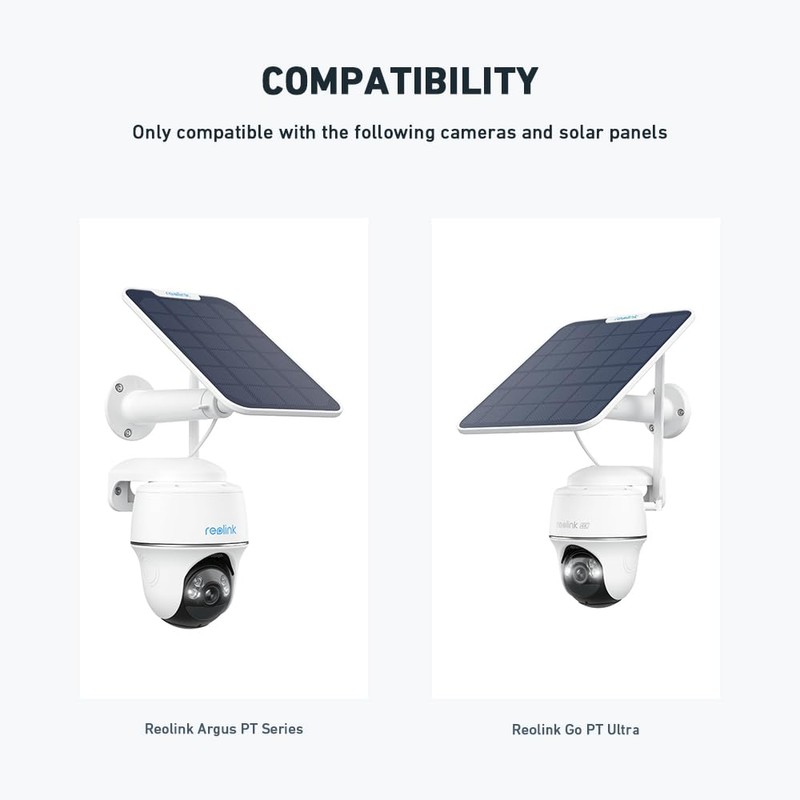 Holicfun Gutter Mount Kit for Reolink Argus PT and Reolink