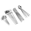 Cutlery Set Stainless Steel with 6 Dessert Spoon 6 Spoon