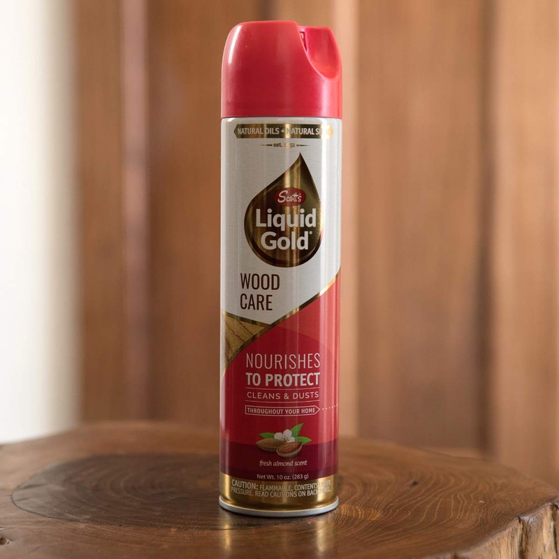 Scott's Liquid Gold Wood Cleaner Preservative, 11.5 Oz, AerosolCan