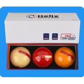 HELIX CAROM BALLS PBA TO PLAY 3 CUSHION BILLIARDS
