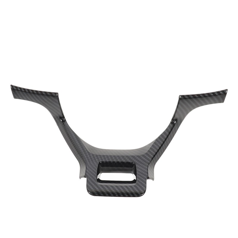 Steering Wheel Trim Decoration Carbon Fiber Style Interior Steering Wheel