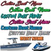 Boat Name Decal/Custom Hull Graphic/Premium Marine Vinyl Lettering CTDP (Short