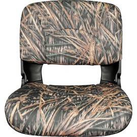 Tempress All Weather High Back Seat, Black Seat/Mossy Oak Shadow Grass Cushion Vinyl (45623)