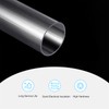 sourcing map Plastic Pipe Rigid Polycarbonate Round Tube Clear 1.2