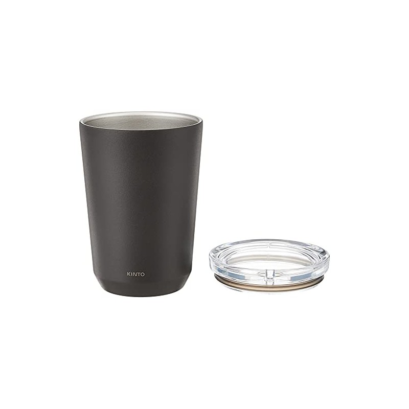 Kinto 20276 To-Go Tumbler, 12.7 fl oz (360 ml), Black