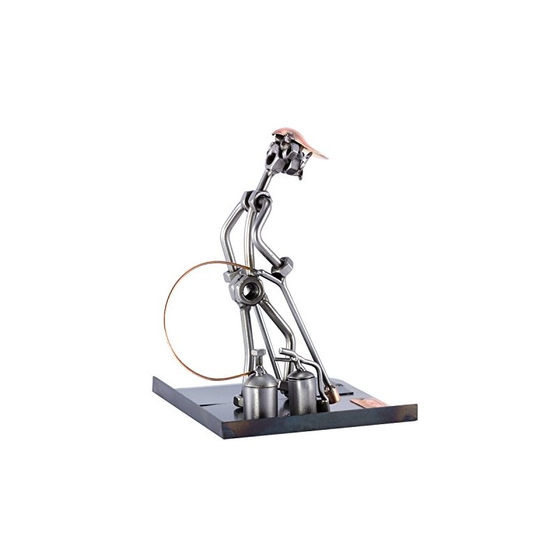 Steelman24 I Nuts and bolts sculpture Roofer Flat Roof I