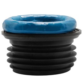 Ollanoos Toilet Flange, 80 to 110cm Diameter Drain Pan Toilet Fitting, Toilet Rings Rubber Seal Drain Seal, Waxless Thickened Toilet Seat Gasket, Odor Leakage Resistant Bathroom Toilet Fittings