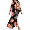 MAKABO Women's Kaftan Dresses Print Cover Up Caftan Maxi Dress