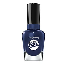 Sally Hansen Miracle Gel Nagellack, Fb. 603, Santa navy, 1er Pack (1 x 15 ml)