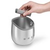 Smeg, Battifondi per Macchine da Caffè ECKB01, Acciaio Lucido, 126x125x130