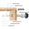 Kitmose 3 Pack Combination Cabinet Cam Lock Password Coded Lock